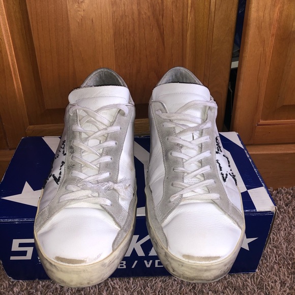 Golden Goose Superstar Men's 45 11 12 Shoe - Picture 3 of 8